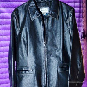 Bagatelle Womens size XL Black Leather Jacket